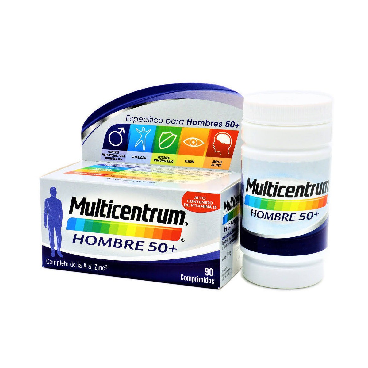 Multicentrum Hombre 50+ 90 comprimidos