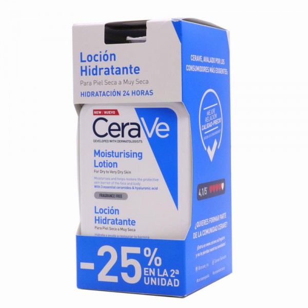 Cerave Duplo Loción Hidratante 2ud