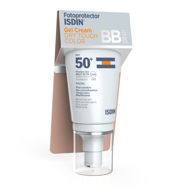 Isdin Fotoprotector Gel Cream Dry Touch Color 50+ 50ml