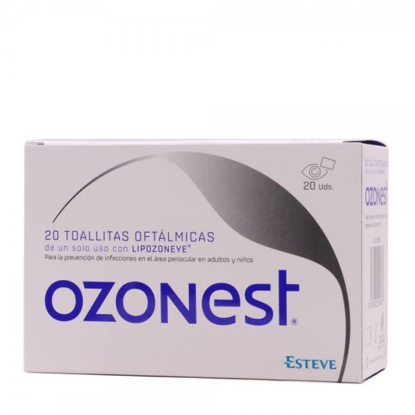 OZONEST INFECCIÓN 20 TOALLITAS OFTALMICAS