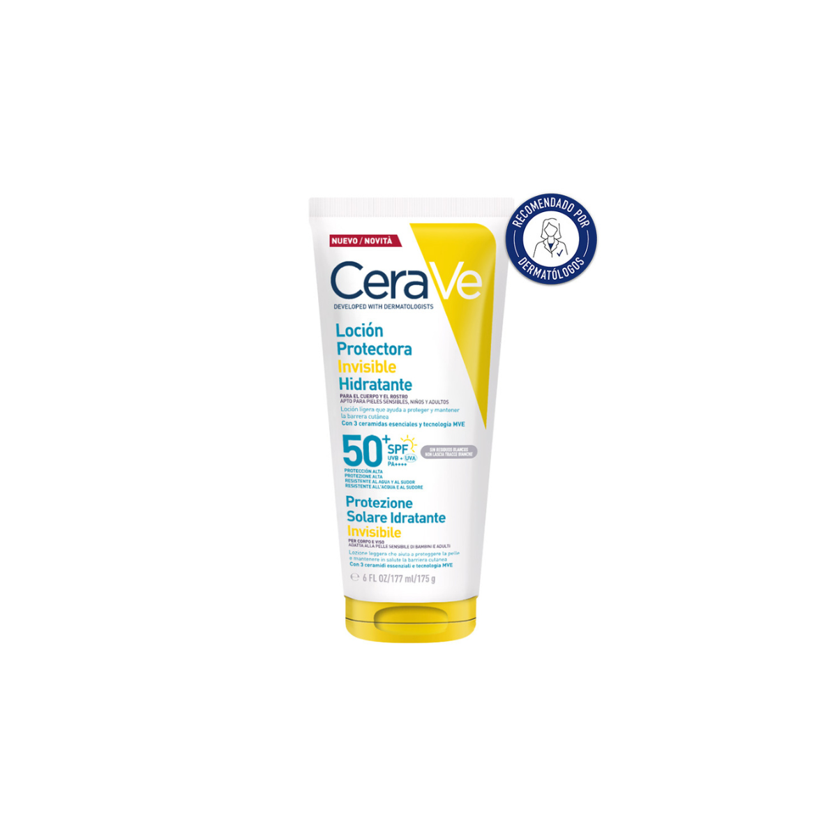 CeraVe Solar Loción Protectora Invisible...