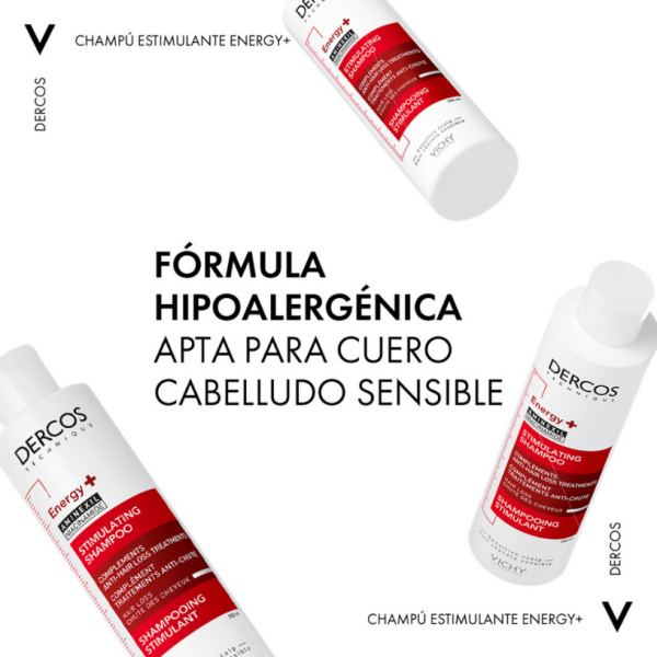 Dercos Champú Energy + Anticaída 200mL