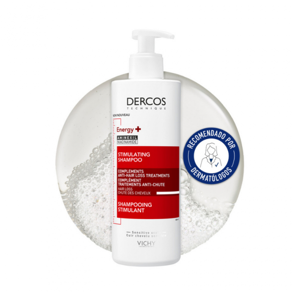 Dercos Champú Energy + Anticaída 400mL