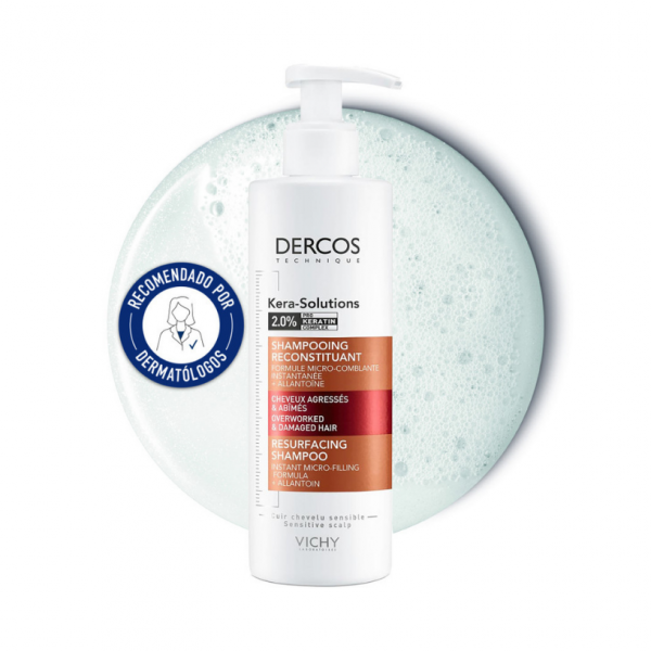 Dercos Champú Kera - Solution Reparador 250 mL