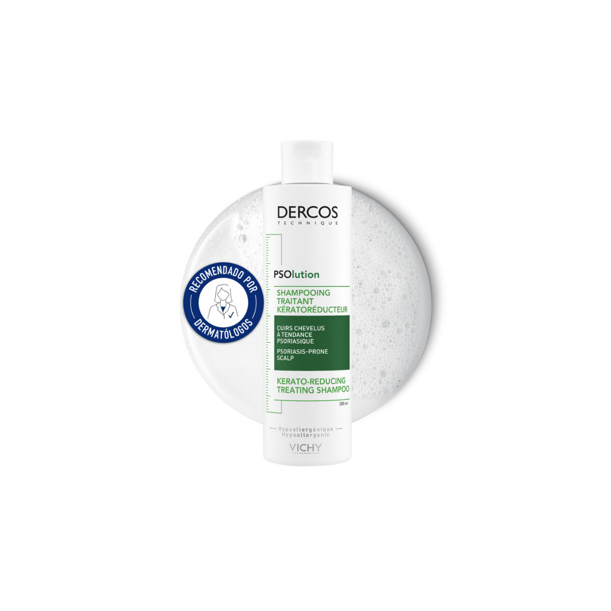 Dercos Champú Psolution 200 mL