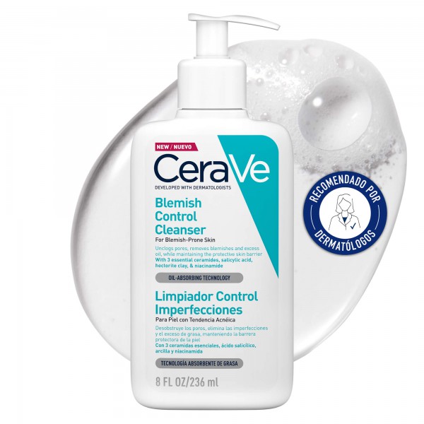 Cerave Imperfecciones Limpiador Control 236mL