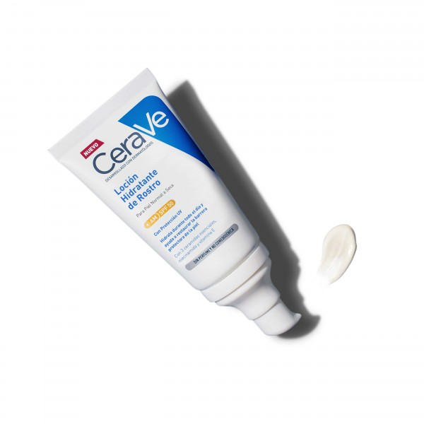 Textura Cerave Loción Hidratante de Rostro SPF 50+ 52mL