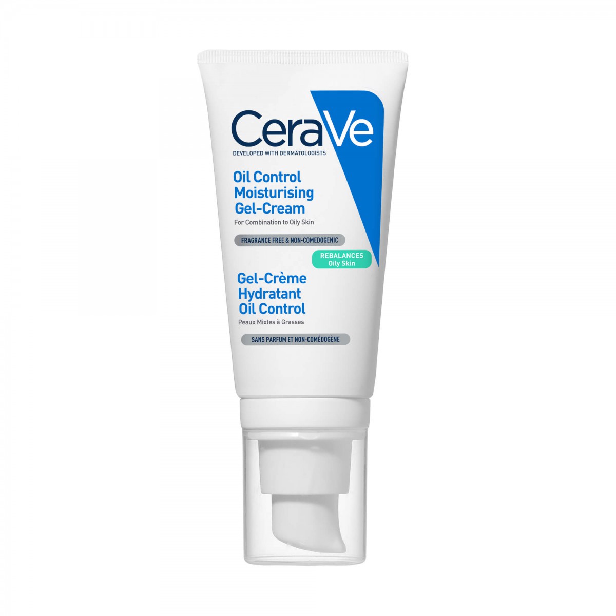 Parte delantera Cerave Oil Control Gel Crema Hidratante 52mL