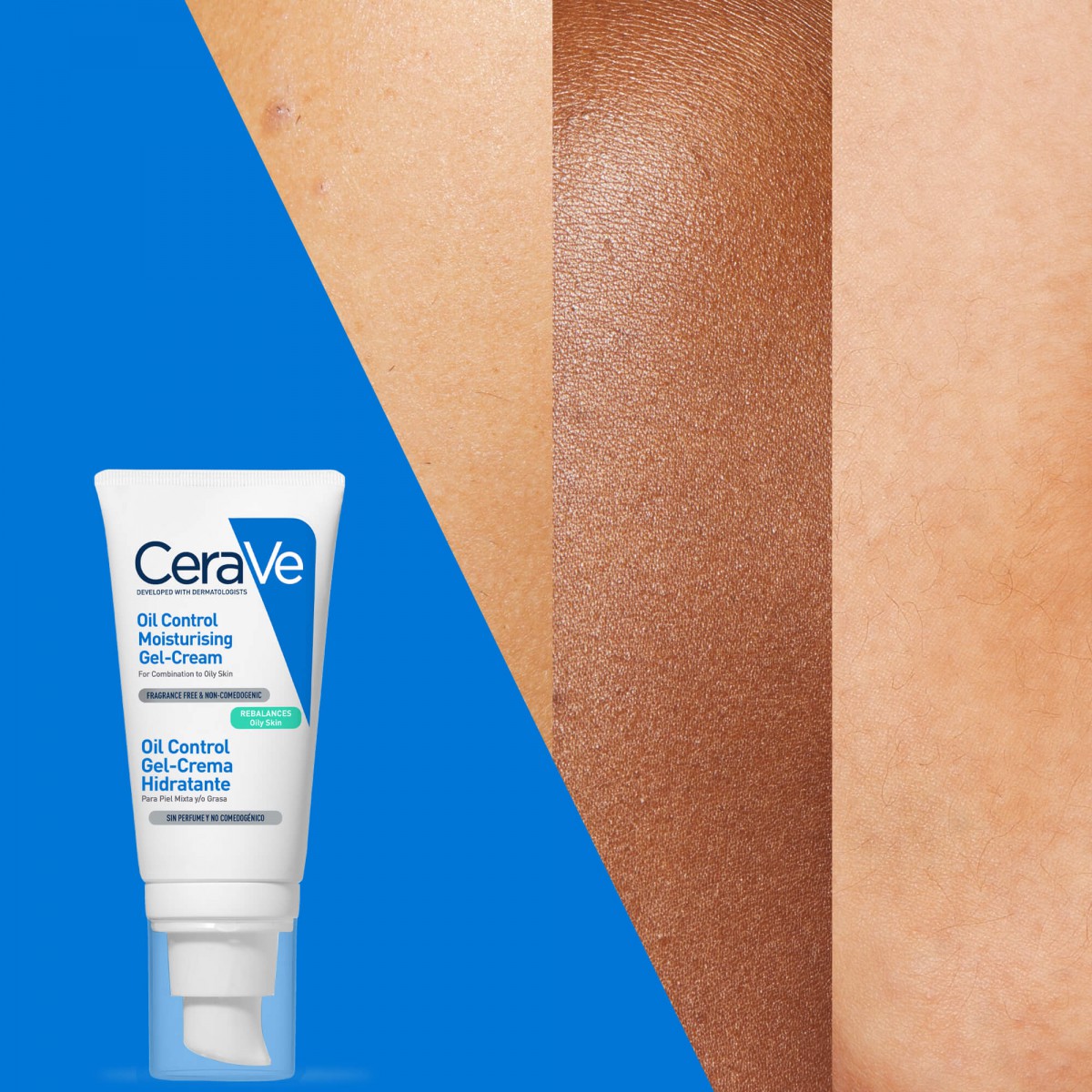 Para todo tipo de pieles Cerave Oil Control Gel Crema Hidratante 52mL