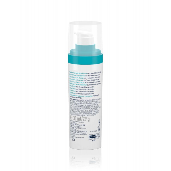 Parte trasera Cerave Imperfecciones Serum Retinol Anti-marcas 30mL